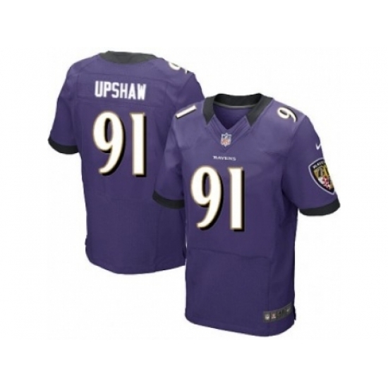 Nike Baltimore Ravens 91 Courtney Upshaw Purple Elite NFL Jersey Nike Baltimore Ravens 91 Courtney Upshaw Purple Elite NFL Jersey