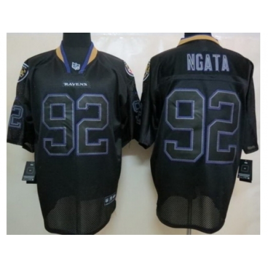 Nike Baltimore Ravens 92 Haloti Ngata Black Elite Lights Out NFL Jersey Nike Baltimore Ravens 92 Haloti Ngata Black Elite Lights Out NFL Jersey