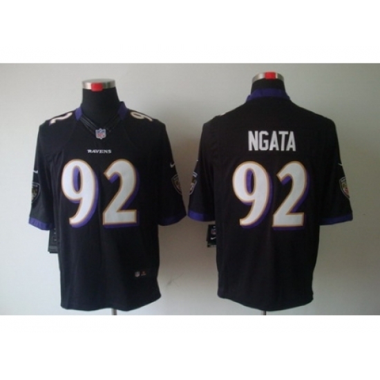 Nike Baltimore Ravens 92 Haloti Ngata Black Limited NFL Jersey Nike Baltimore Ravens 92 Haloti Ngata Black Limited NFL Jersey