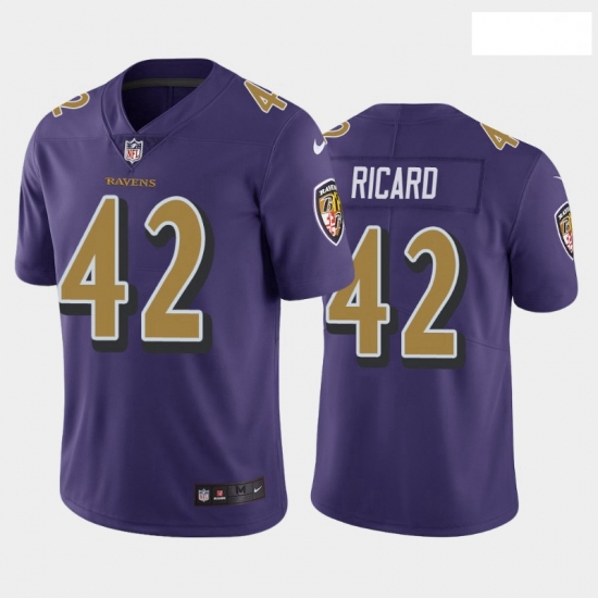 Nike Patrick Ricard Baltimore Ravens Limited Purple Team Rush Jersey Men's Nike Patrick Ricard Baltimore Ravens Limited Purple Team Rush Jersey Men's