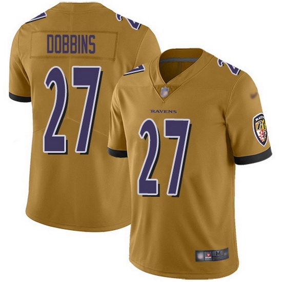 Nike Ravens 27 J K Dobbins Gold Men Stitched NFL Limited Inverted Legend Jersey Nike Ravens 27 J K Dobbins Gold Men Stitched NFL Limited Inverted Legend Jersey