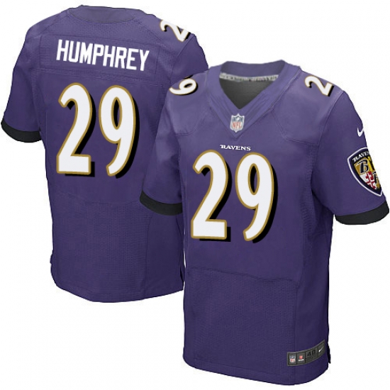 Nike Ravens #29 Marlon Humphrey Purple Team Color Mens Stitched NFL New Elite Jersey Nike Ravens #29 Marlon Humphrey Purple Team Color Mens Stitched NFL New Elite Jersey