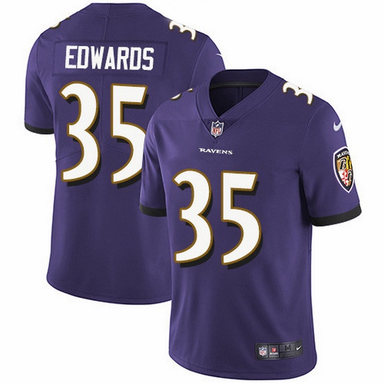 Nike Ravens 35 Gus Edwards Purple Team Color Men Stitched NFL Vapor Untouchable Limited Jersey Nike Ravens 35 Gus Edwards Purple Team Color Men Stitched NFL Vapor Untouchable Limited Jersey