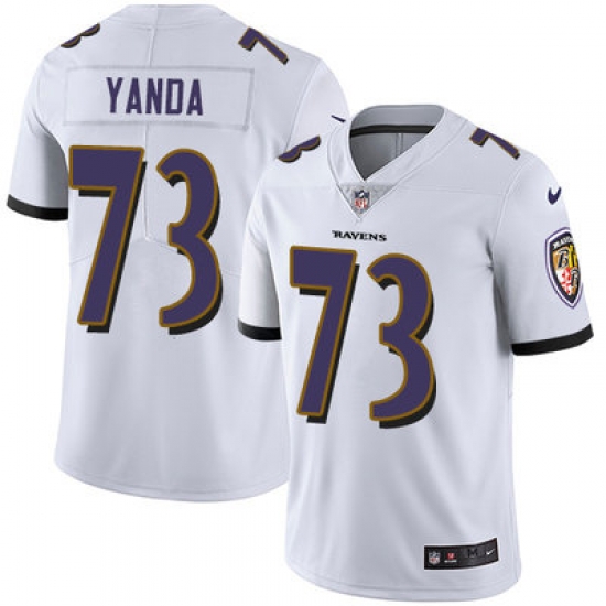 Nike Ravens #73 Marshal Yanda White Mens Stitched NFL Vapor Untouchable Limited Jersey Nike Ravens #73 Marshal Yanda White Mens Stitched NFL Vapor Untouchable Limited Jersey