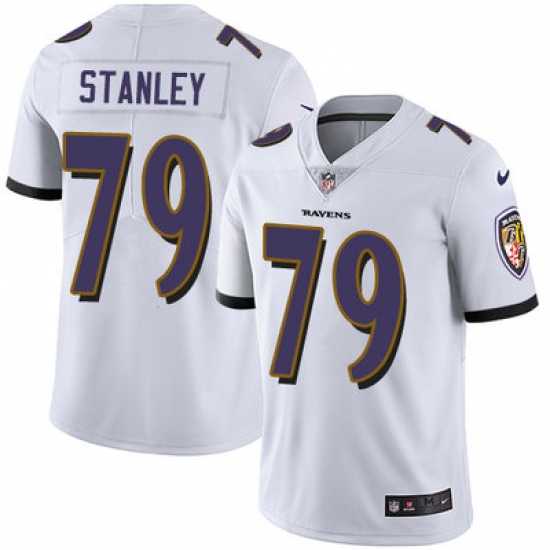 Nike Ravens #79 Ronnie Stanley White Mens Stitched NFL Vapor Untouchable Limited Jersey Nike Ravens #79 Ronnie Stanley White Mens Stitched NFL Vapor Untouchable Limited Jersey