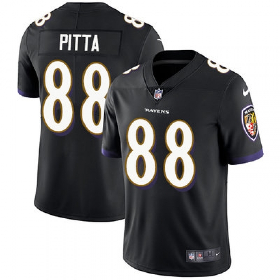 Nike Ravens #88 Dennis Pitta Black Alternate Mens Stitched NFL Vapor Untouchable Limited Jersey Nike Ravens #88 Dennis Pitta Black Alternate Mens Stitched NFL Vapor Untouchable Limited Jersey