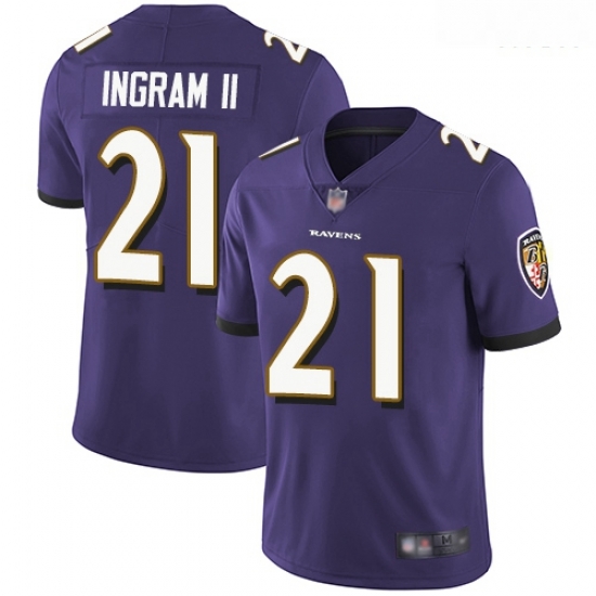Ravens 21 Mark Ingram II Purple Team Color Men Stitched Football Vapor Untouchable Limited Jersey Ravens 21 Mark Ingram II Purple Team Color Men Stitched Football Vapor Untouchable Limited Jersey