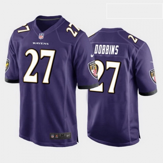 men j.k. dobbins baltimore ravens purple game jersey men j.k. dobbins baltimore ravens purple game jersey
