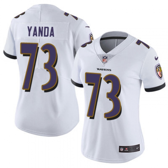 Nike Ravens #73 Marshal Yanda White Womens Stitched NFL Vapor Untouchable Limited Jersey Nike Ravens #73 Marshal Yanda White Womens Stitched NFL Vapor Untouchable Limited Jersey