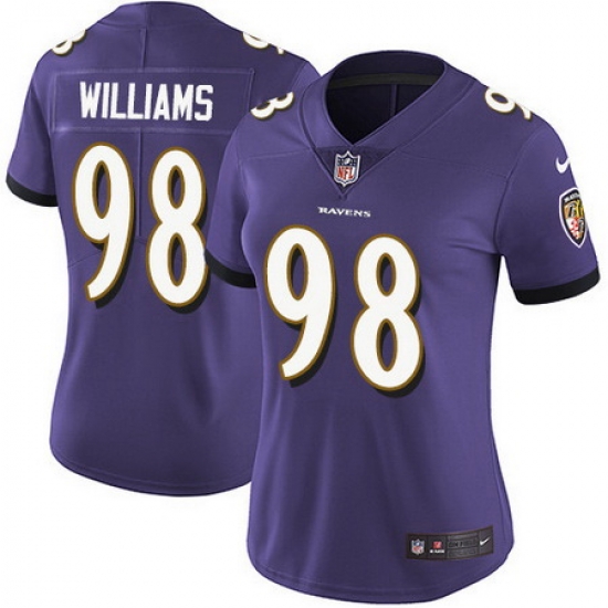Nike Ravens 98 Brandon Williams Purple Team Color Womens Stitched NFL Limited Vapor Untouchable Limited Jersey Nike Ravens 98 Brandon Williams Purple Team Color Womens Stitched NFL Limited Vapor Untouchable Limited Jersey