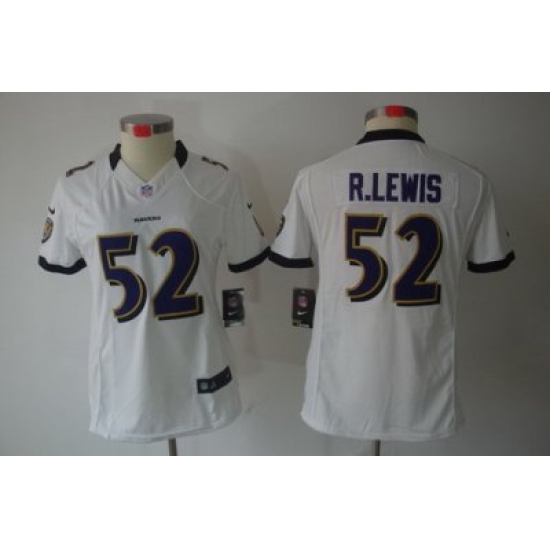 Nike Women Baltimore Ravens #52 R.lewis White(Women Limited Jerseys) Nike Women Baltimore Ravens #52 R.lewis White(Women Limited Jerseys)