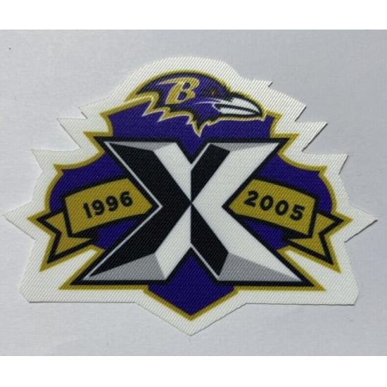 Ravens 1996 2005 X Patch Biaog Ravens 1996 2005 X Patch Biaog