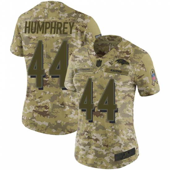 Ravens 44 Marlon Humphrey Camo Women Stitched Football Limited 2018 Salute to Service Jersey Ravens 44 Marlon Humphrey Camo Women Stitched Football Limited 2018 Salute to Service Jersey