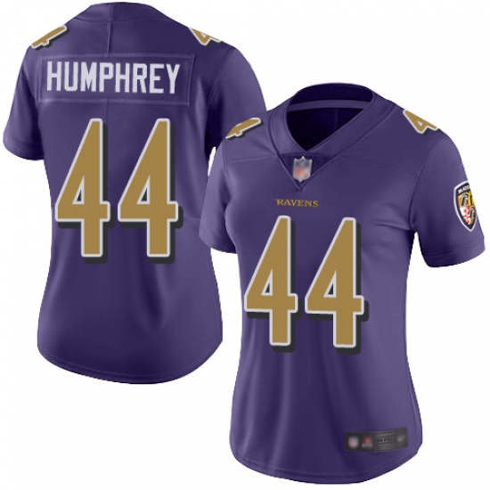 Ravens 44 Marlon Humphrey Purple Women Stitched Football Limited Rush Jersey Ravens 44 Marlon Humphrey Purple Women Stitched Football Limited Rush Jersey