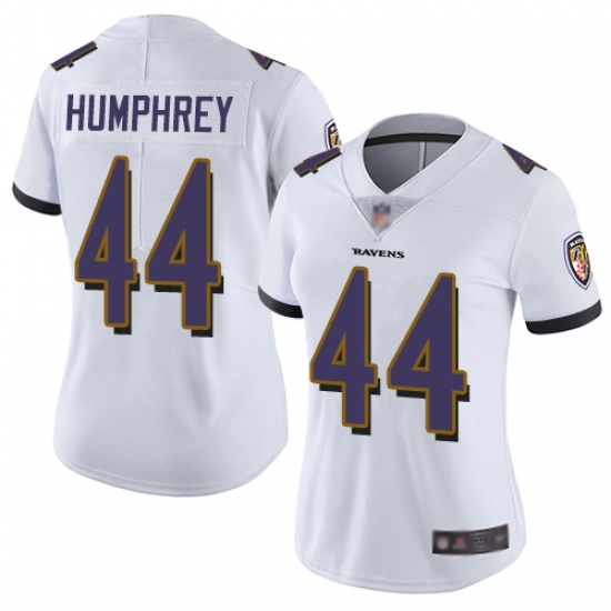 Ravens 44 Marlon Humphrey White Women Stitched Football Vapor Untouchable Limited Jersey Ravens 44 Marlon Humphrey White Women Stitched Football Vapor Untouchable Limited Jersey
