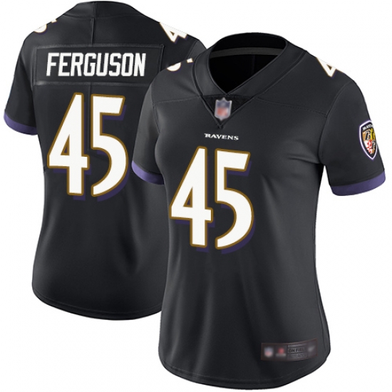 Ravens 45 Jaylon Ferguson Black Alternate Women Stitched Football Vapor Untouchable Limited Jersey Ravens 45 Jaylon Ferguson Black Alternate Women Stitched Football Vapor Untouchable Limited Jersey