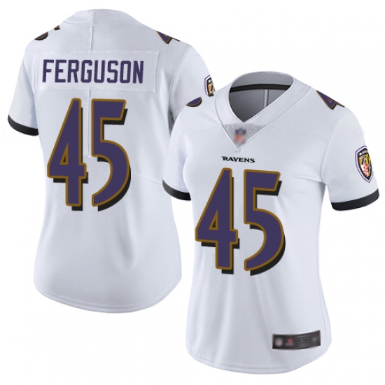Ravens 45 Jaylon Ferguson White Women Stitched Football Vapor Untouchable Limited Jersey Ravens 45 Jaylon Ferguson White Women Stitched Football Vapor Untouchable Limited Jersey