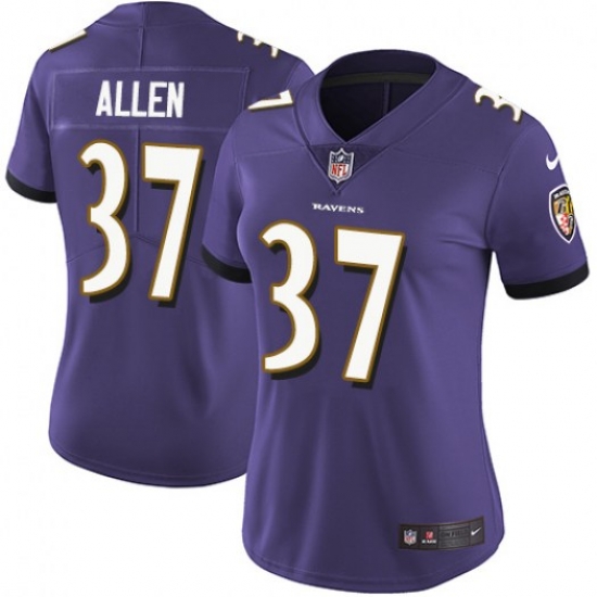 Women Javorius Allen Baltimore Ravens Limited Purple Team Color Jersey Women Javorius Allen Baltimore Ravens Limited Purple Team Color Jersey