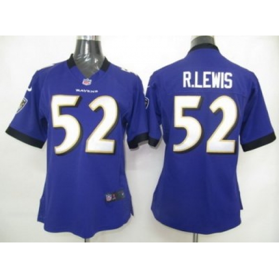 Womens Nike Baltimore Ravens 52# R.lewis Jersey Womens Nike Baltimore Ravens 52# R.lewis Jersey