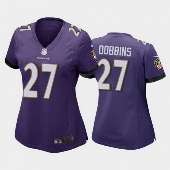 women j.k. dobbins baltimore ravens purple game jersey women j.k. dobbins baltimore ravens purple game jersey