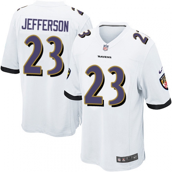 Nike Ravens #23 Tony Jefferson White Youth Stitched NFL New Elite Jersey Nike Ravens #23 Tony Jefferson White Youth Stitched NFL New Elite Jersey