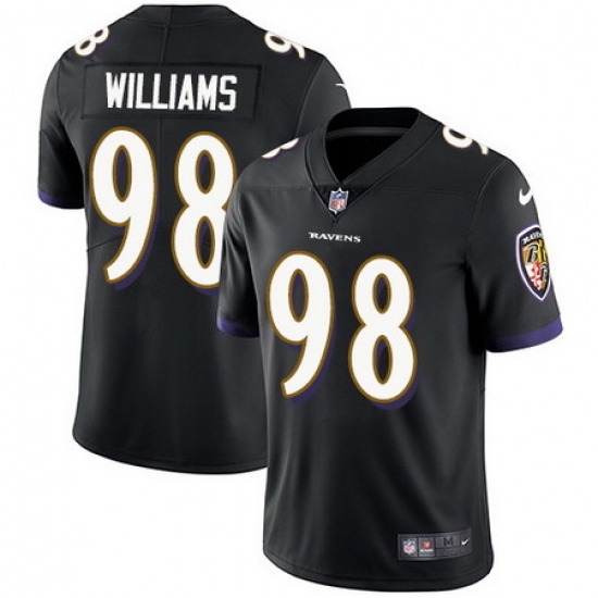 Ravens 98 Brandon Williams Black Alternate Youth Stitched Football Vapor Untouchable Limited Jersey Ravens 98 Brandon Williams Black Alternate Youth Stitched Football Vapor Untouchable Limited Jersey