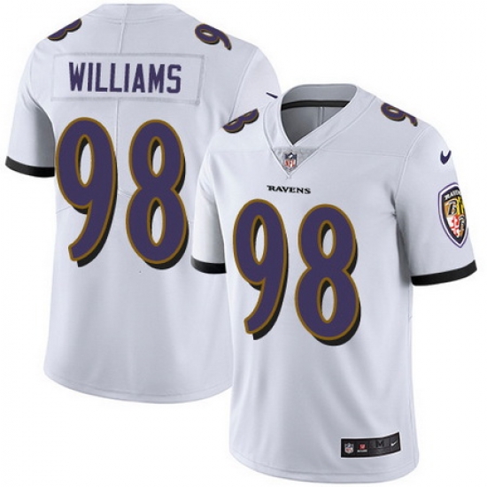 Ravens 98 Brandon Williams White Youth Stitched Football Vapor Untouchable Limited Jersey Ravens 98 Brandon Williams White Youth Stitched Football Vapor Untouchable Limited Jersey