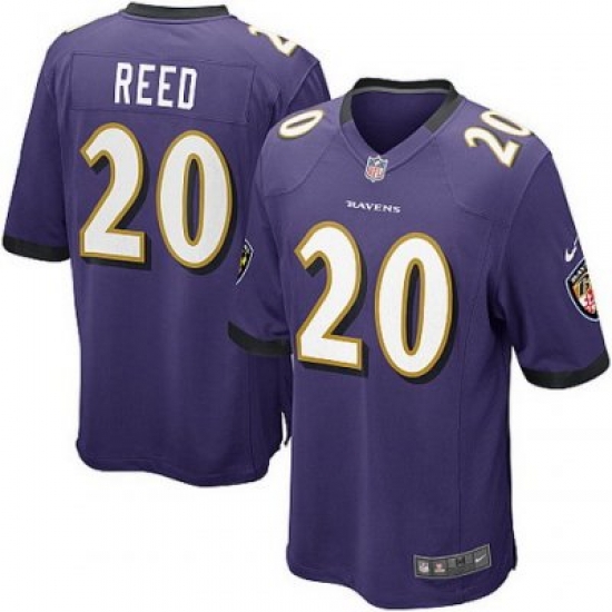 Youth Nike Baltimore Ravens 20# Ed Reed Game Purple Color Jersey Youth Nike Baltimore Ravens 20# Ed Reed Game Purple Color Jersey