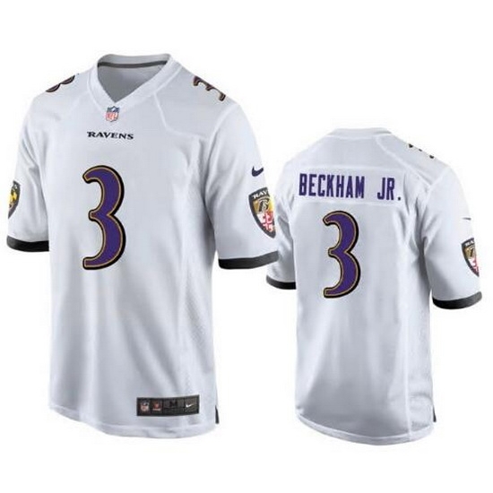 Youth Nike Baltimore Ravens #3 Beckham Jr White NFL Vapor Limited Jerseys Youth Nike Baltimore Ravens #3 Beckham Jr White NFL Vapor Limited Jerseys