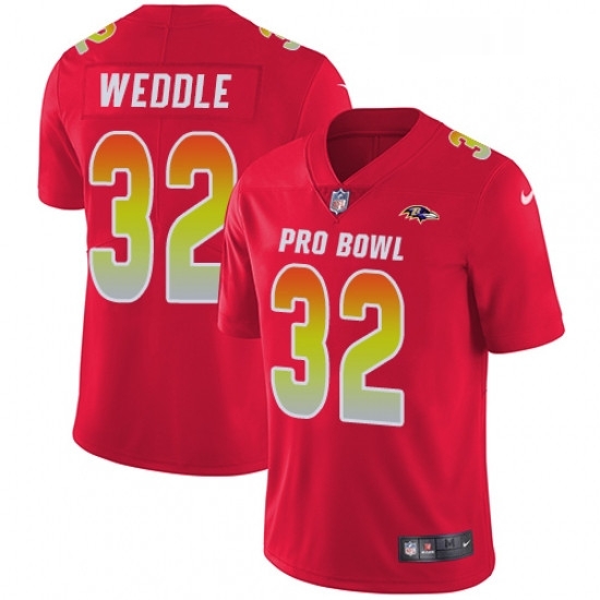Youth Nike Baltimore Ravens 32 Eric Weddle Limited Red 2018 Pro Bowl NFL Jersey Youth Nike Baltimore Ravens 32 Eric Weddle Limited Red 2018 Pro Bowl NFL Jersey
