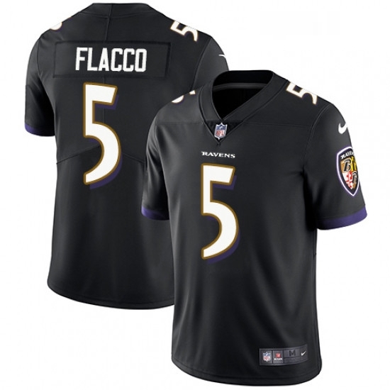 Youth Nike Baltimore Ravens 5 Joe Flacco Elite Black Alternate NFL Jersey Youth Nike Baltimore Ravens 5 Joe Flacco Elite Black Alternate NFL Jersey