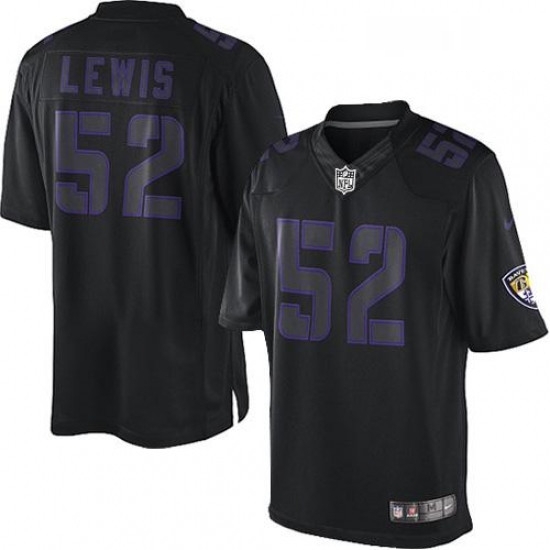 Youth Nike Baltimore Ravens 52 Ray Lewis Limited Black Impact NFL Jersey Youth Nike Baltimore Ravens 52 Ray Lewis Limited Black Impact NFL Jersey