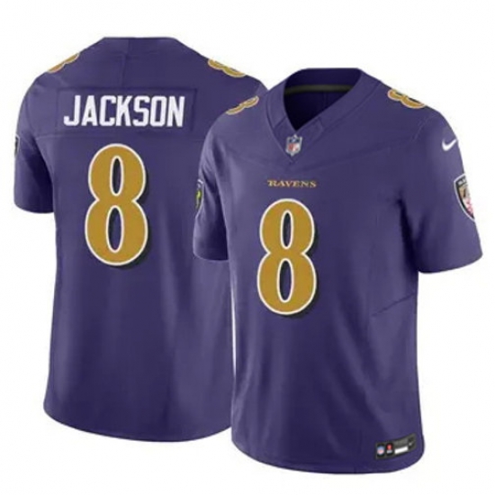 Youth Nike Baltimore Ravens 8 Lamar Jackson Rush Vapor Untouchable Limited Player NFL Jersey Youth Nike Baltimore Ravens 8 Lamar Jackson Rush Vapor Untouchable Limited Player NFL Jersey