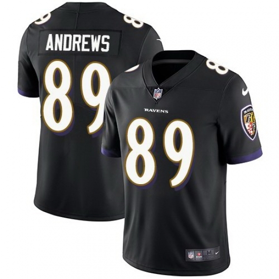 Youth Nike Baltimore Ravens 89 Mark Andrews Black Vapor Untouchable Limited Jersey Youth Nike Baltimore Ravens 89 Mark Andrews Black Vapor Untouchable Limited Jersey