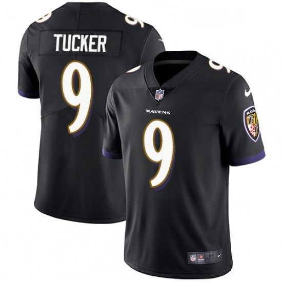 Youth Nike Baltimore Ravens 9 Justin Tucker Elite Black Alternate NFL Jersey Youth Nike Baltimore Ravens 9 Justin Tucker Elite Black Alternate NFL Jersey