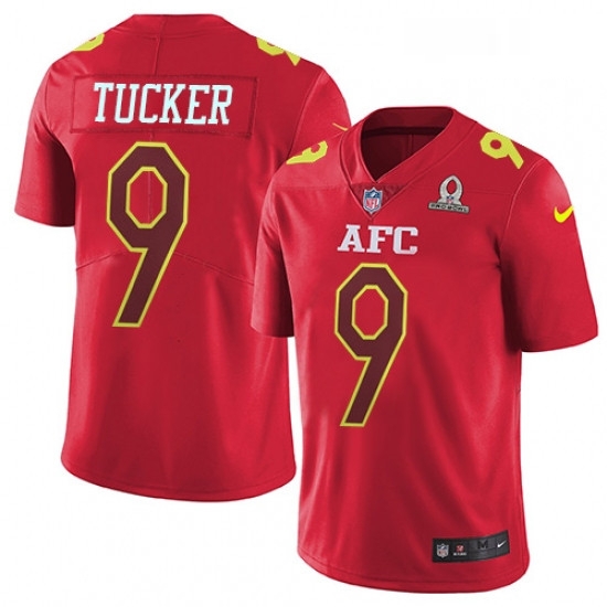 Youth Nike Baltimore Ravens 9 Justin Tucker Limited Red 2017 Pro Bowl NFL Jersey Youth Nike Baltimore Ravens 9 Justin Tucker Limited Red 2017 Pro Bowl NFL Jersey