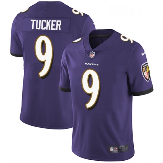 Youth Nike Baltimore Ravens 9 Justin Tucker Purple Team Color Vapor Untouchable Limited Player NFL Jersey Youth Nike Baltimore Ravens 9 Justin Tucker Purple Team Color Vapor Untouchable Limited Player NFL Jersey