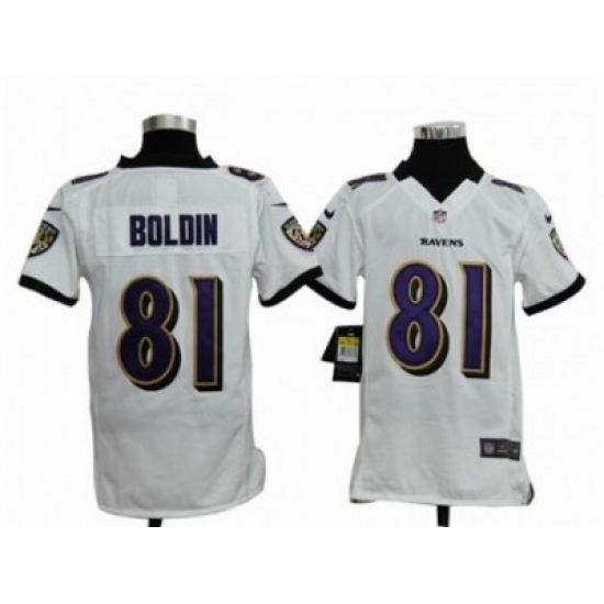 Youth Nike NFL Baltimore Ravens #81 anquan boldin white Jerseys Youth Nike NFL Baltimore Ravens #81 anquan boldin white Jerseys