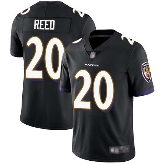 Youth Ravens 20 Ed Reed Black Alternate Stitched Football Vapor Untouchable Limited Jersey Youth Ravens 20 Ed Reed Black Alternate Stitched Football Vapor Untouchable Limited Jersey
