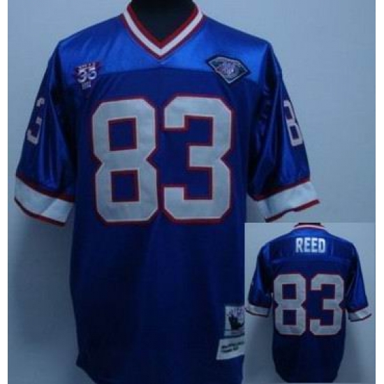 BUFFALO BILLs 83 REED blue mitchell&ness BUFFALO BILLs 83 REED blue mitchell&ness