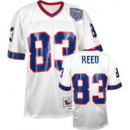 BUFFALO BILLs 83 REED white mitchell&ness BUFFALO BILLs 83 REED white mitchell&ness