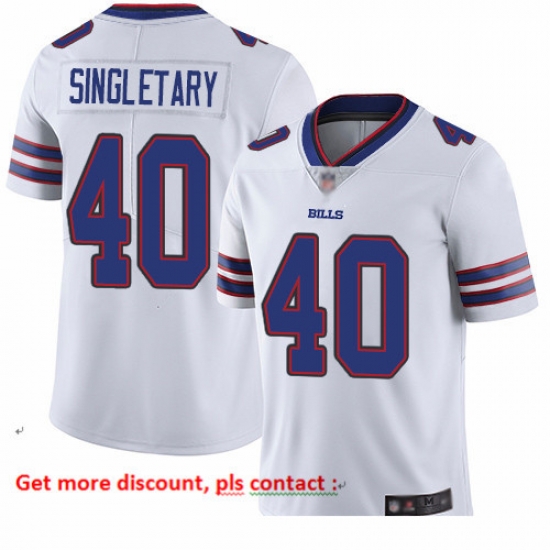 Bills 40 Devin Singletary White Men Stitched Football Vapor Untouchable Limited Jersey Bills 40 Devin Singletary White Men Stitched Football Vapor Untouchable Limited Jersey