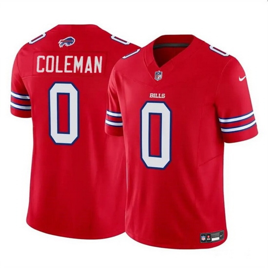 Men Buffalo Bills 0 Keon Coleman Red 2024 Draft F U S E Vapor Untouchable Limited Stitched Football Jersey Men Buffalo Bills 0 Keon Coleman Red 2024 Draft F U S E Vapor Untouchable Limited Stitched Football Jersey