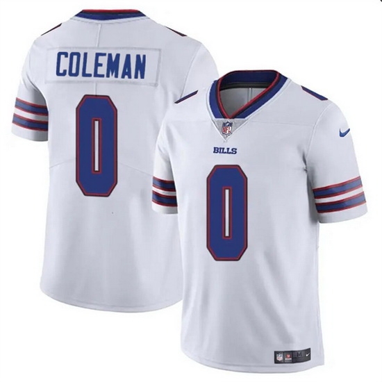 Men Buffalo Bills 0 Keon Coleman White 2024 Draft Vapor Untouchable Limited Stitched Football Jersey Men Buffalo Bills 0 Keon Coleman White 2024 Draft Vapor Untouchable Limited Stitched Football Jersey