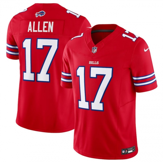 Men Buffalo Bills 17 Josh Allen Red 2023 F U S E Vapor Untouchable Limited Stitched Jersey Men Buffalo Bills 17 Josh Allen Red 2023 F U S E Vapor Untouchable Limited Stitched Jersey