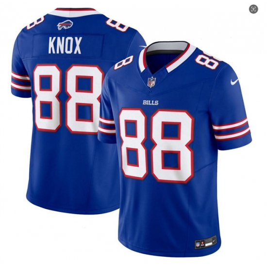 Men Buffalo Bills 19 KJ Hamler Royal 2024 F U S E Vapor Untouchable Limited Stitched Football Jersey Men Buffalo Bills 19 KJ Hamler Royal 2024 F U S E Vapor Untouchable Limited Stitched Football Jersey