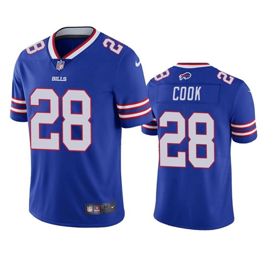 Men Buffalo Bills 28 James Cook Blue Vapor Untouchable Limited Stitched Jersey Men Buffalo Bills 28 James Cook Blue Vapor Untouchable Limited Stitched Jersey