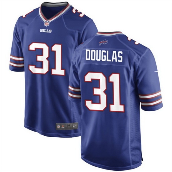 Men Buffalo Bills 31 Rasul Douglas Blue Stitched Football Game Jersey Men Buffalo Bills 31 Rasul Douglas Blue Stitched Football Game Jersey