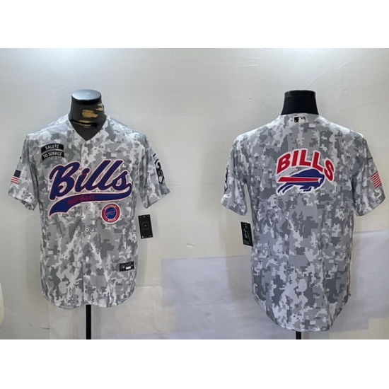 Men Buffalo Bills Team Big Logo 2024 Arctic Camo Salute To Service Stitched Baseball Jersey 2 Men Buffalo Bills Team Big Logo 2024 Arctic Camo Salute To Service Stitched Baseball Jersey 2