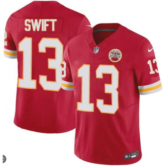 Men Kansas Chiefs #13 Taylor Swift Orange Stitched F U S E Home NFL Jersey Men Kansas Chiefs #13 Taylor Swift Orange Stitched F U S E Home NFL Jersey